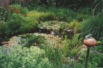 Gartenteich der Familie Wasmeier