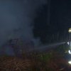 Brand eines Reisighaufens bei Holzhausen 21.10.10